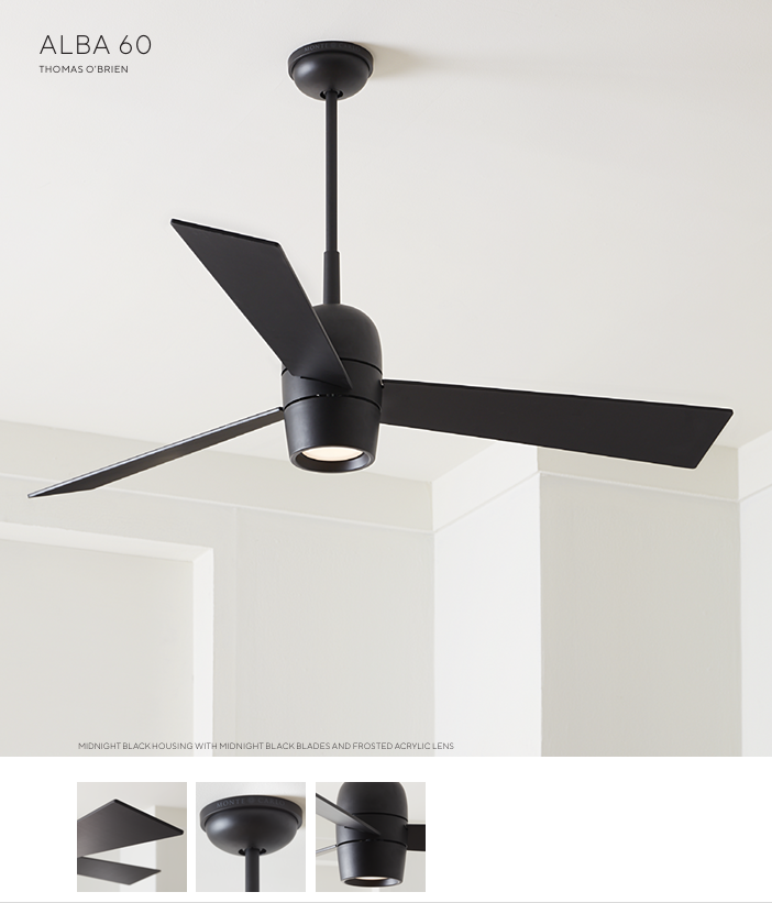 Craftmade Alba 60" DC Ceiling Fan with 15W LED and Remote