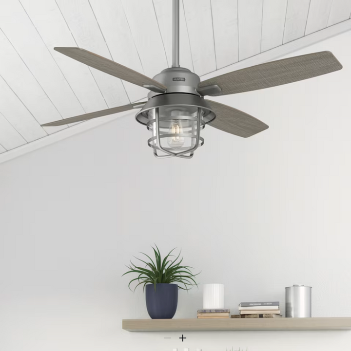 Hunter Fan Port Royale 52" Indoor/Outdoor Ceiling Fan with 7W LED and Remote