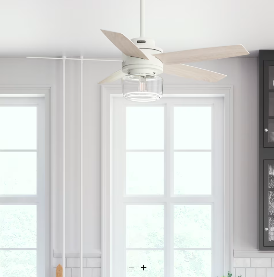 Hunter Fan Margo 52" Indoor Ceiling Fan with 5W LED and Remote