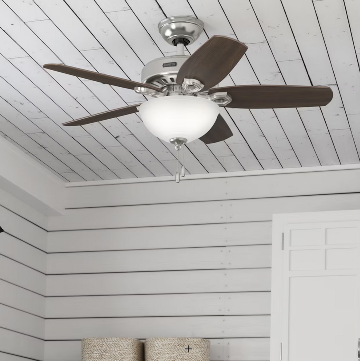 Hunter Fan Builder 42" Pull Chain Ceiling Fan with 14W LED