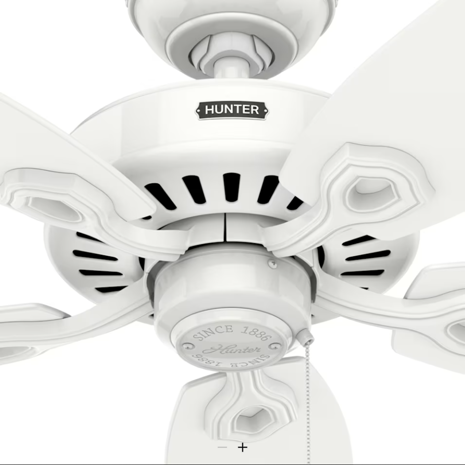 Hunter Fan Builder Elite 52" Pull Chain Ceiling Fan