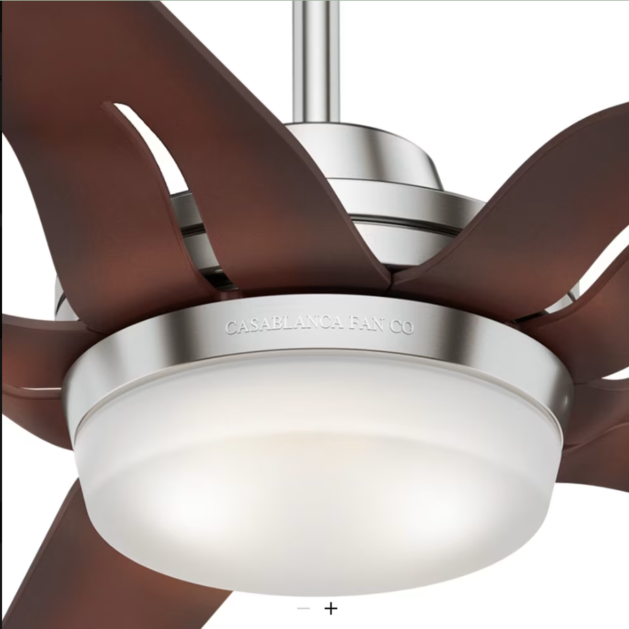 Casablanca Correne 56" Indoor Ceiling Fan with 17W LED and Remote