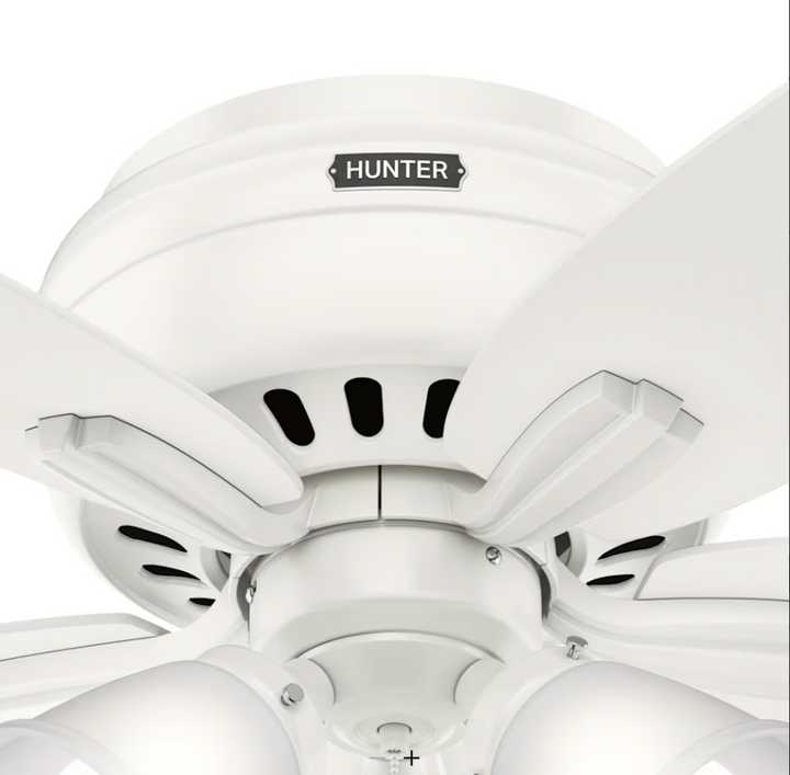 Hunter Fan Newsome 42" Flushmount Pull Chain Ceiling Fan with 27W LED