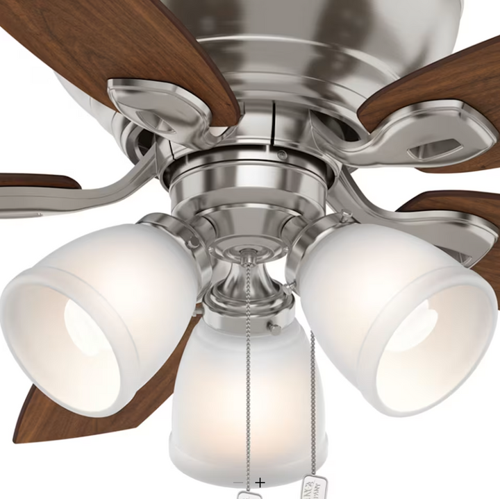 Casablanca Durant 44" Indoor Flushmount Pull Chain Ceiling Fan with 42W LED