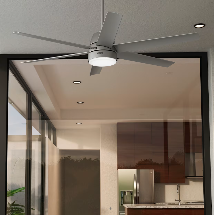 Hunter Fan Skysail 60" Outdoor DC Ceiling Fan with 9W LED