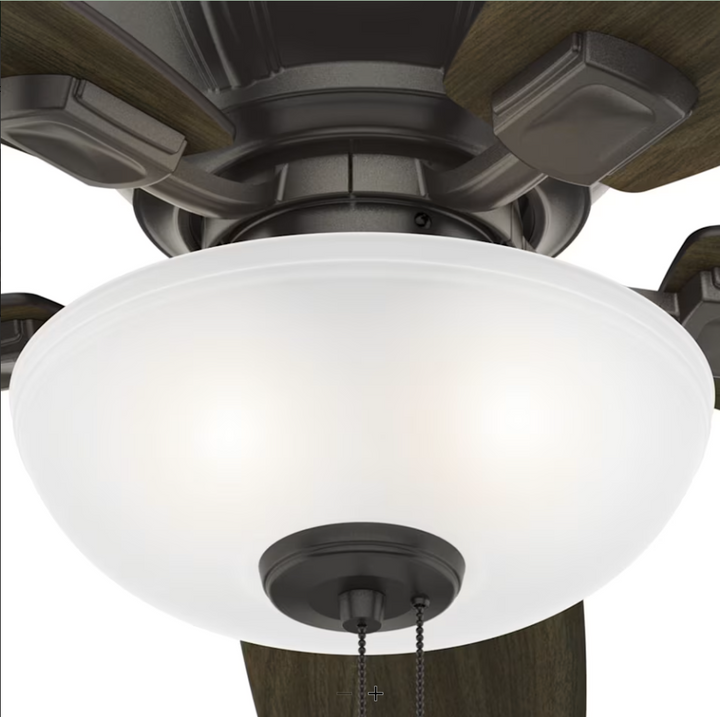 Hunter Fan Kenbridge 52" Flushmount Pull Chain Ceiling Fan with 27W LED