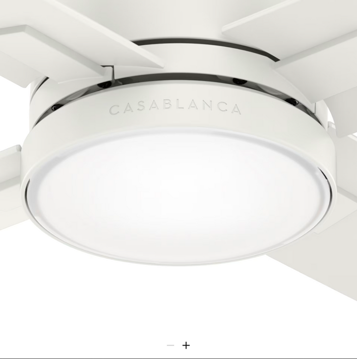 Casablanca Axial 52" Indoor Ceiling Fan with 16WLED and Wall Control