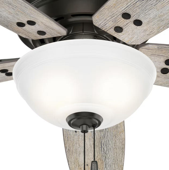 Hunter Fan Reveille 60"  Indoor Pull Chain Ceiling Fan with 27W LED