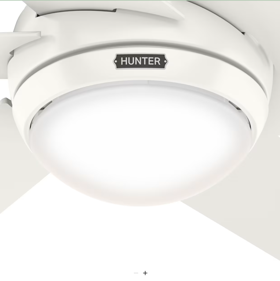 Hunter Fan Sotto 52" Indoor Ceiling Fan with 18W LED and Remote