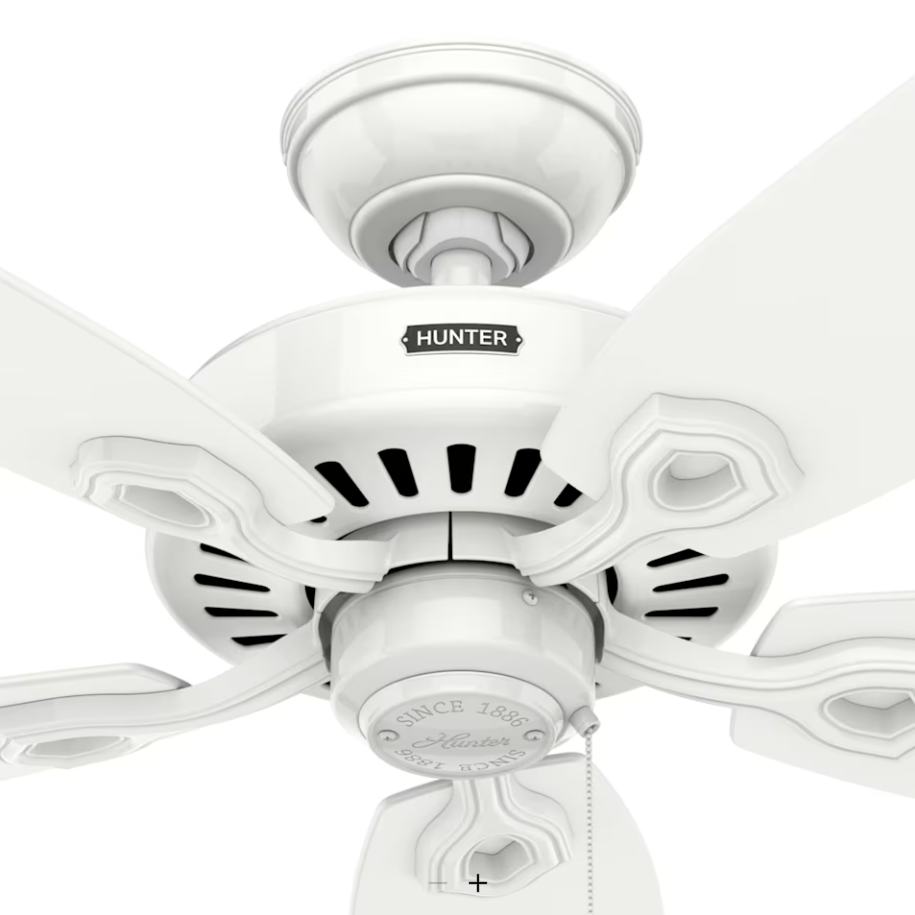 Hunter Fan Builder Elite 52" Pull Chain Ceiling Fan