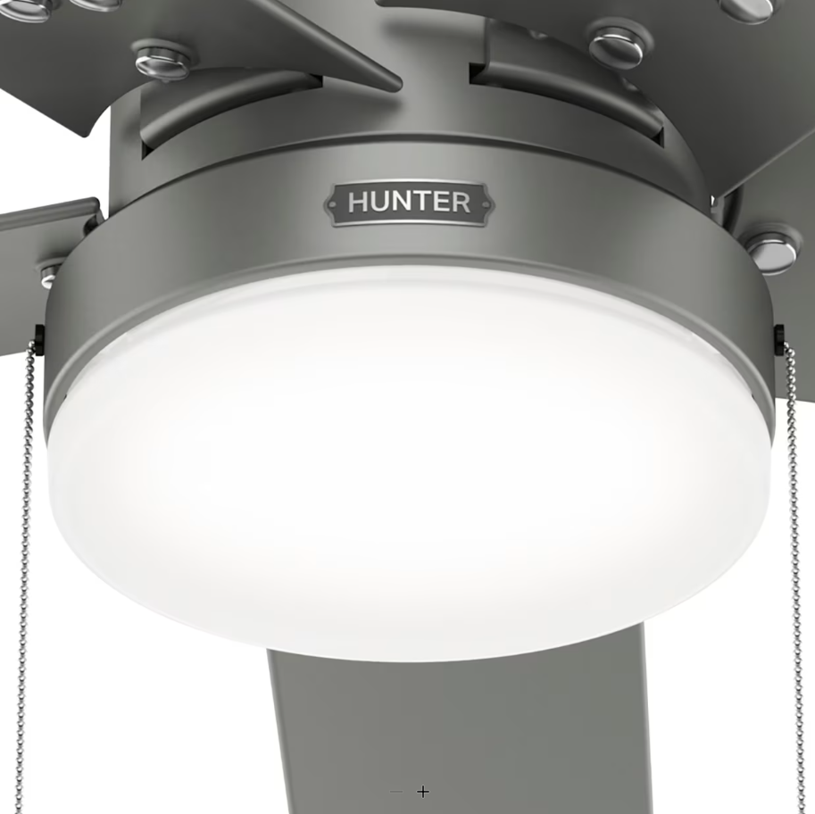 Hunter Fan Sea Point 52" Outdoor Pull Chain Ceiling Fan with 14W LED