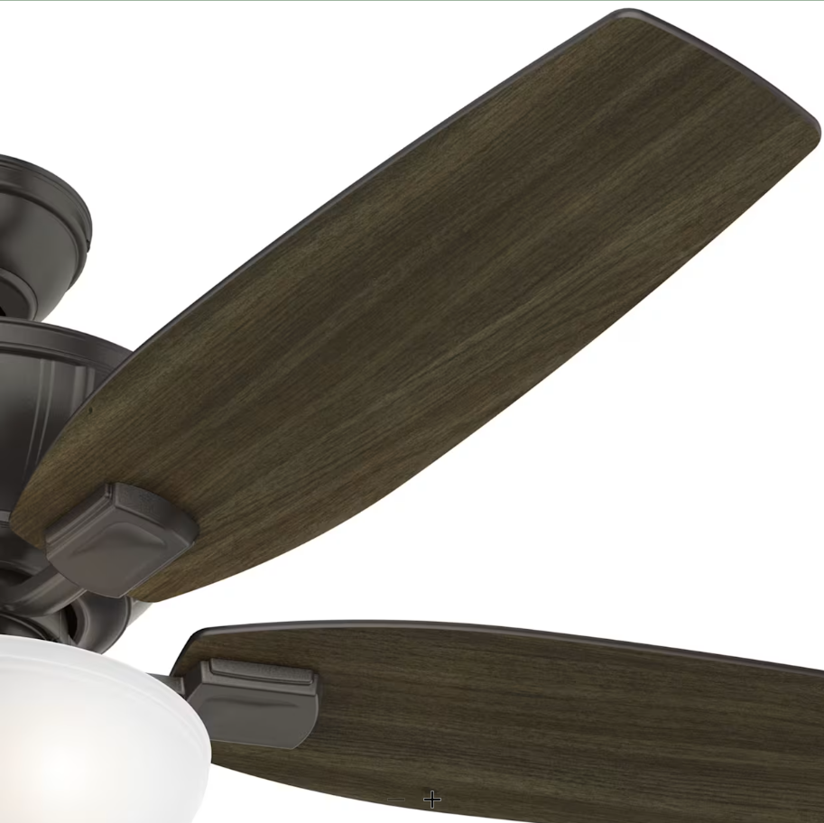 Hunter Fan Kenbridge 52" Pull Chain Ceiling Fan with 27W LED in Noble Bronze