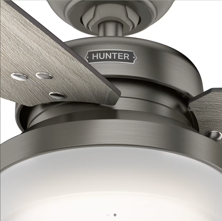 Hunter Fan Sentinel 44" Indoor Ceiling Fan with 19.6W LED and Remote