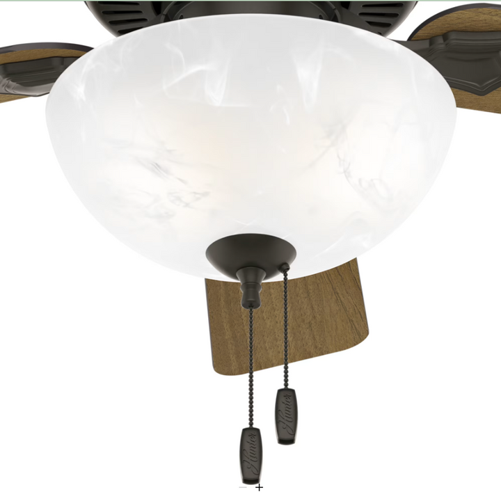 Hunter Fan Swanson 44" Indoor Pull Chain Ceiling Fan with 19.5W LED Bowl