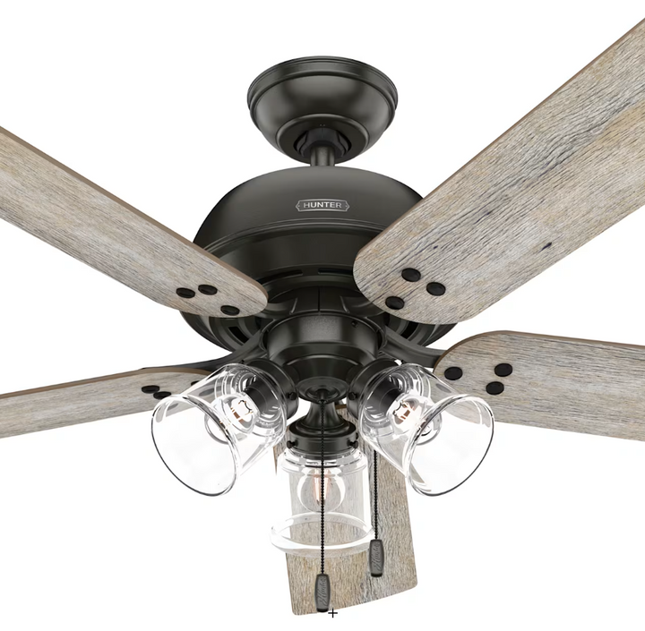 Hunter Fan Shady Grove 52" Indoor Pull Chain Ceiling Fan with 13W LED