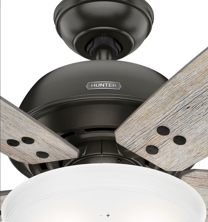 Hunter Fan Reveille 60"  Indoor Pull Chain Ceiling Fan with 27W LED