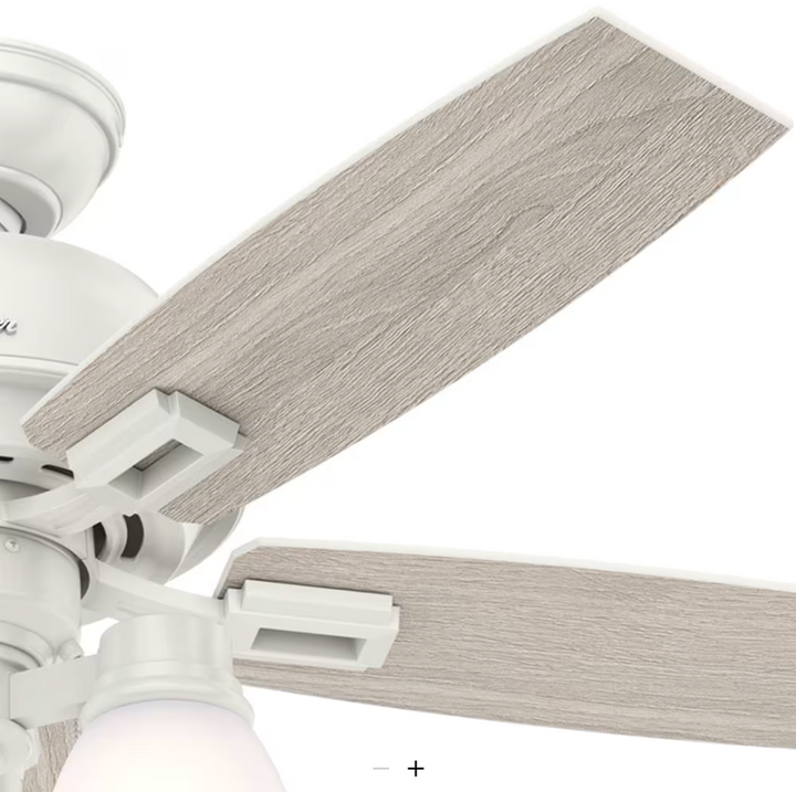 Hunter Fan Donegan Indoor Pull Chain Ceiling Fan with 27W LED