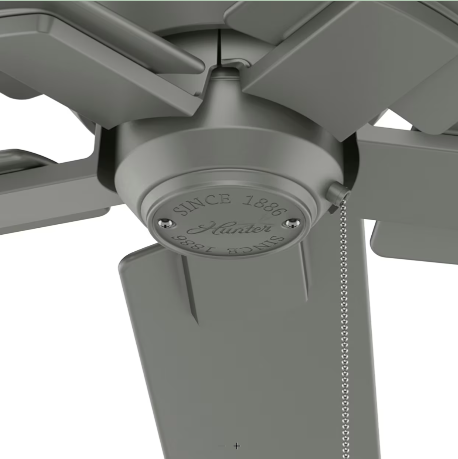 Hunter Fan Terrace Cove 44" Flushmount Outdoor Pull Chain Ceiling Fan