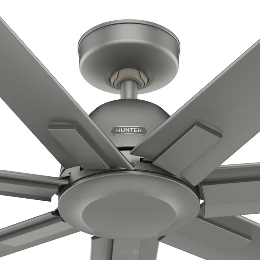 Hunter Fan Downtown Outdoor Ceiling Fan with Wall Control