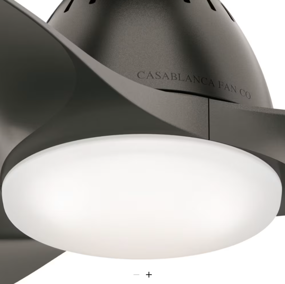 Casablanca Wisp Indoor Ceiling Fan with 18W LED and Remote