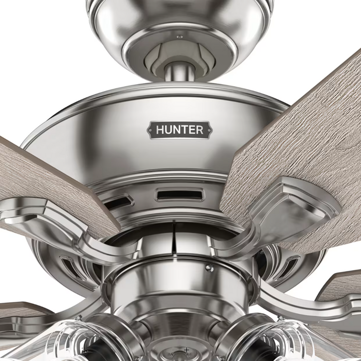 Hunter Fan Rosner 52" Indoor Pull Chain Ceiling Fan with 14W LED