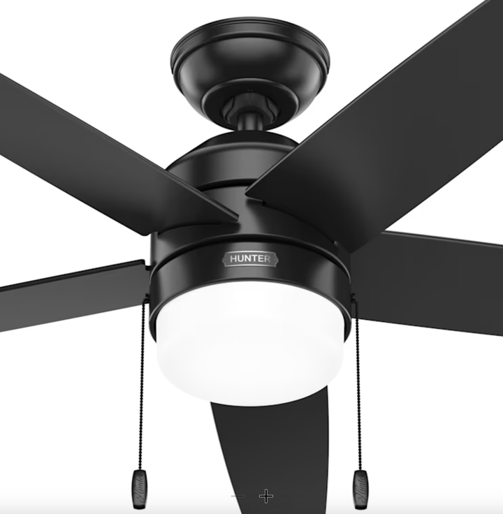 Hunter Fan Bardot Pull Chain Ceiling Fan with 14W LED