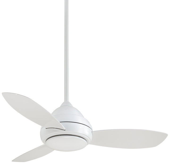 Minka Aire Concept I LED Ceiling Fan with 14W LED and handheld Remote Control