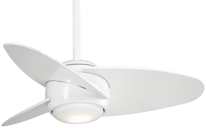 Minka Aire Slant 36" DC Ceiling Fan with 18W LED Light and Remote Control