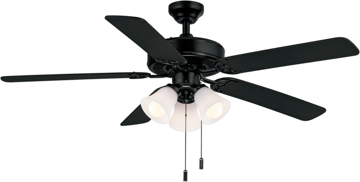 Wind River Dalton 52" 3 Light Pull Chain Ceiling Fan with 39W LED