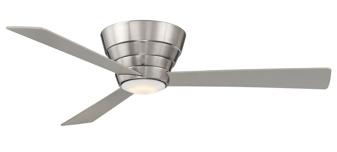 Wind River Niva 54" Flushmount Ceiling Fan with CCT 17W LED and Remote