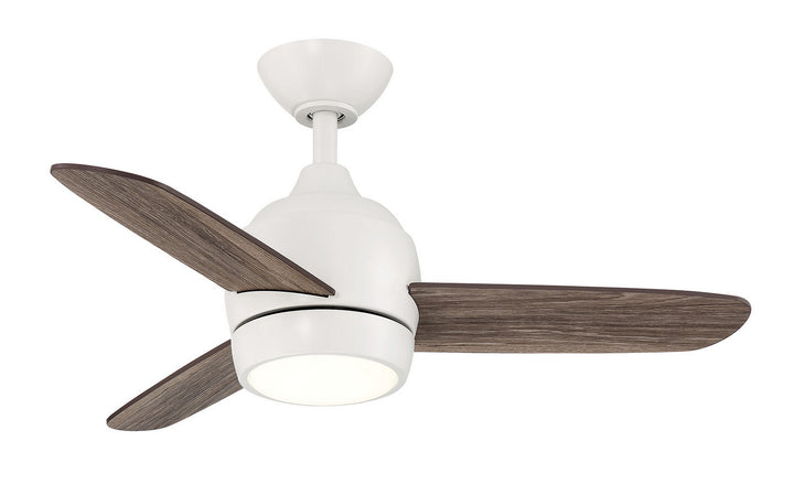 Wind River The Mini 36" Indoor/Outdoor Ceiling Fan with CCT 14W LED and Remote