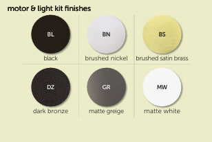 Optional Light Kit Finish