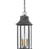 Adair LED Outdoor Lantern in Aged Zinc
