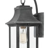 Adair LED Wall Mount in Aged Zinc
