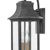 Adair LED Wall Mount in Aged Zinc
