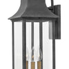 Adair LED Wall Mount in Aged Zinc