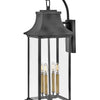 Adair LED Wall Mount in Aged Zinc