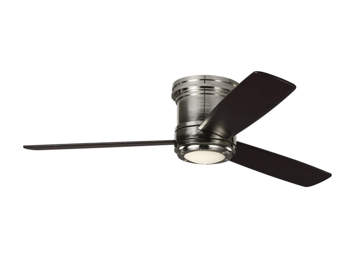 Aerotour Semi-Flush 56" Ceiling Fan in Polished Nickel