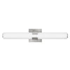 Aiden LED Vanity in Brushed Nickel