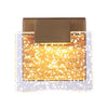Alamere LED Vanity in Satin Brass