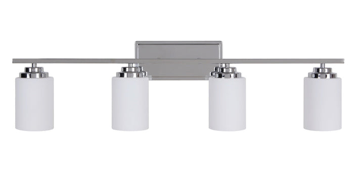 Albany Four Light Vanity in Chrome