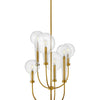 Alchemy LED Pendant in Lacquered Brass