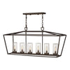 Alford Place LED Linear Chandelier in Oil Rubbed Bronze