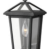 Alford Place LED Outdoor Lantern in Museum Black
