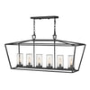 Alford Place LED Outdoor Lantern in Museum Black