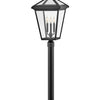Alford Place LED Post Top or Pier Mount in Museum Black