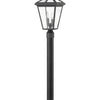 Alford Place LED Post Top or Pier Mount Lantern in Museum Black