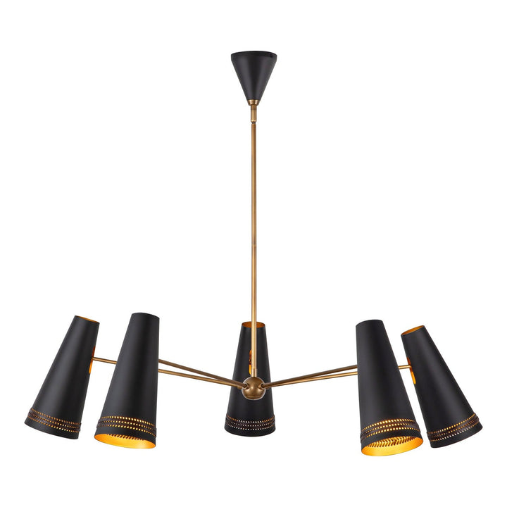 Alora Five Light Chandelier