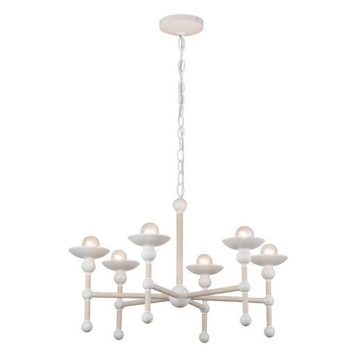 Alora Six Light Chandelier