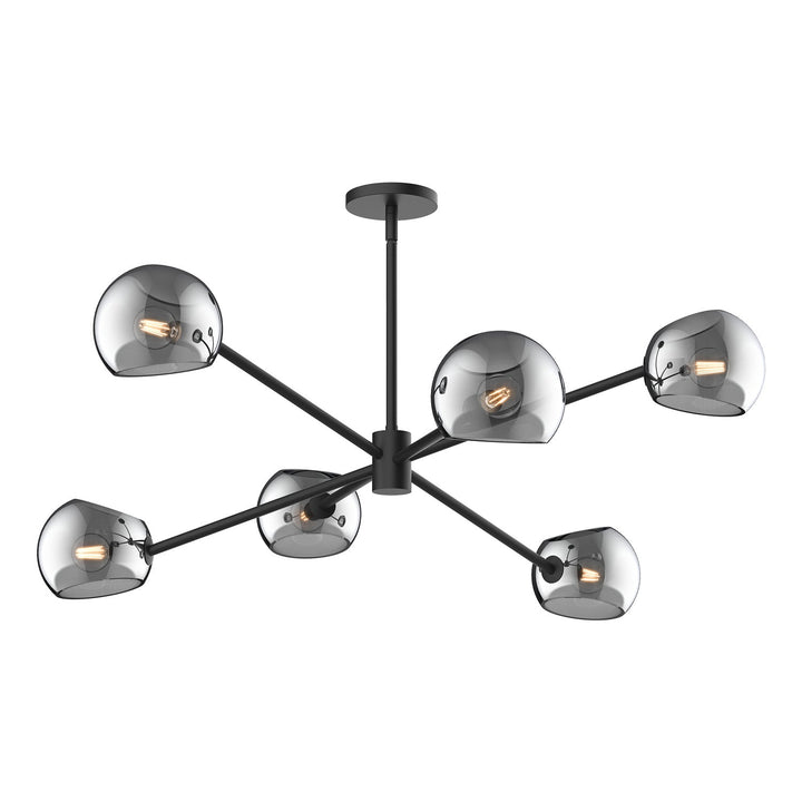 Alora Six Light Chandelier